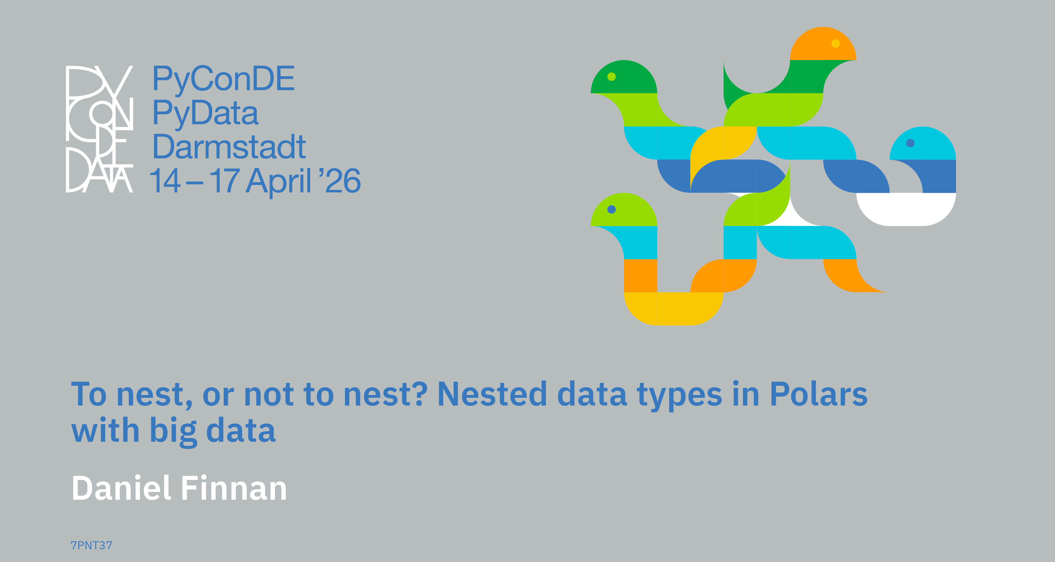 PyConDE PyData Darmstadt conference banner